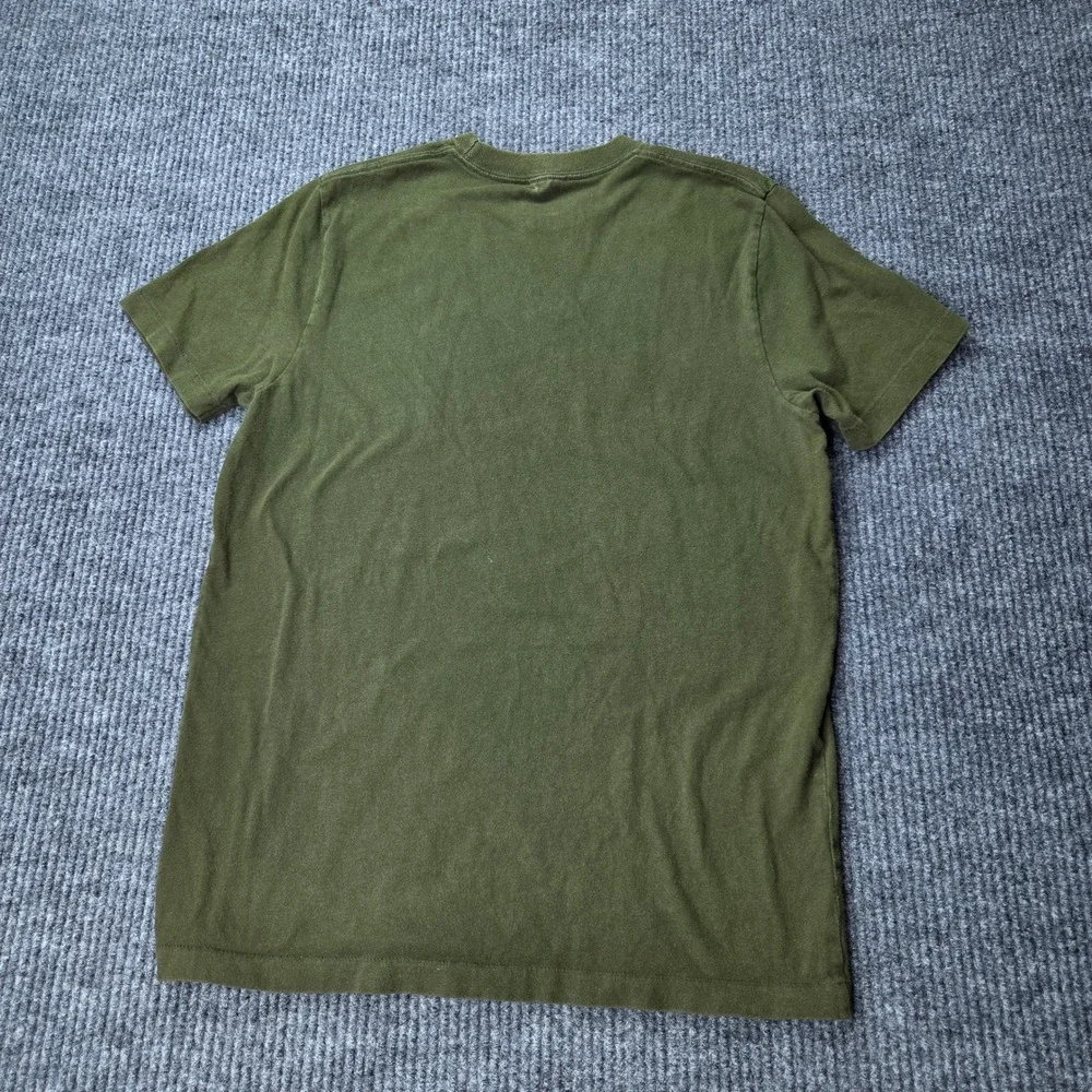 Vintage Hollister T Shirt Mens Large Green Graphic California Y2K Surf Skate